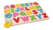 Holzpuzzle Buchstaben-Zuordnung 